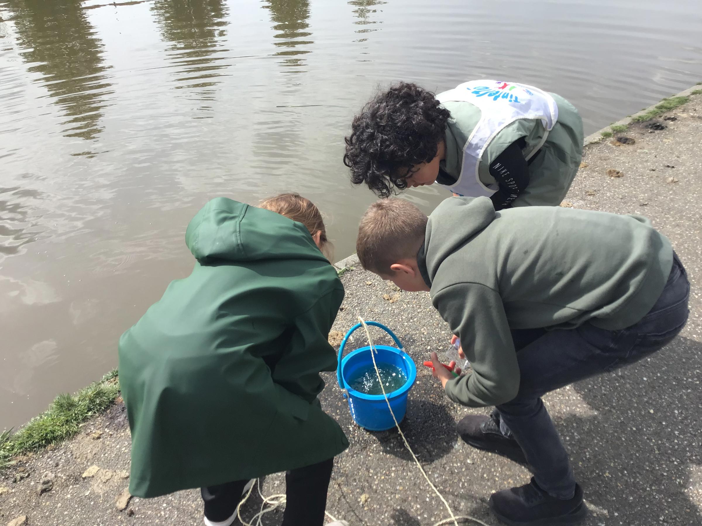 Vissen bij BSO de Oceaan