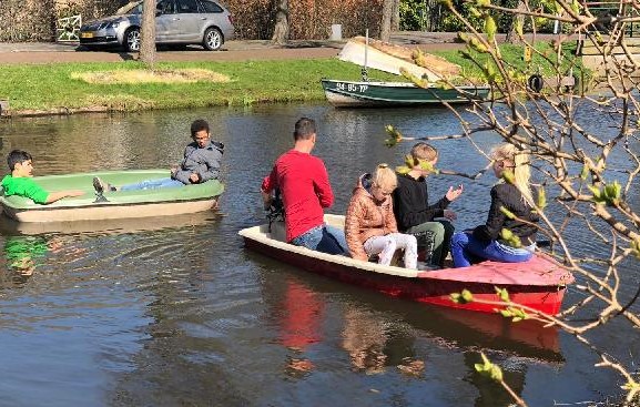 Bootje varen met TintelTuin.