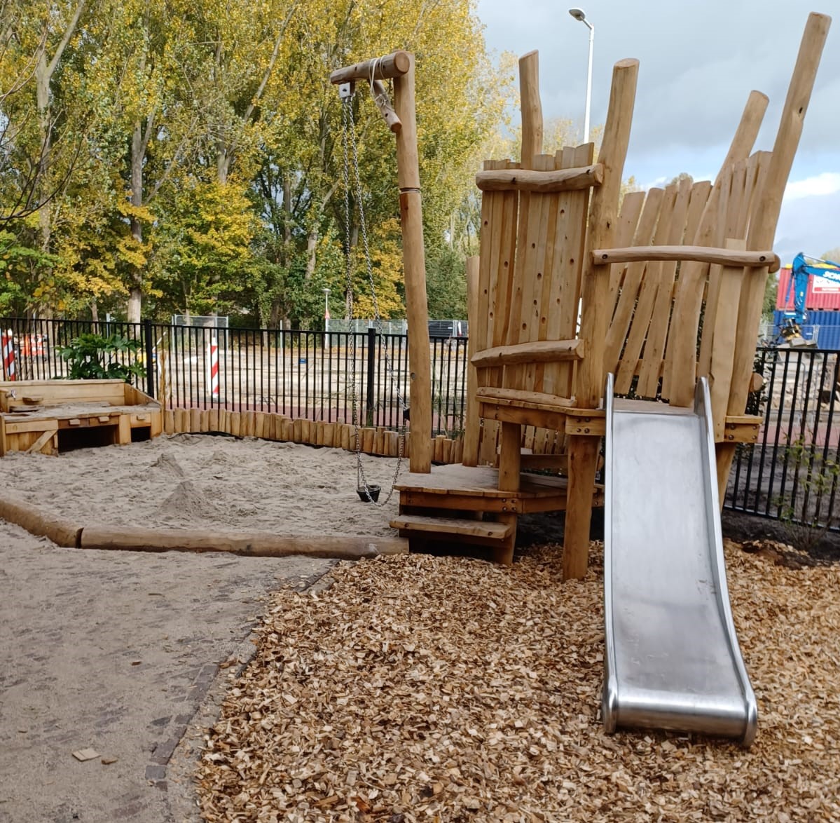 Kindercampus Mokum, speelplaats. TintelTuin.